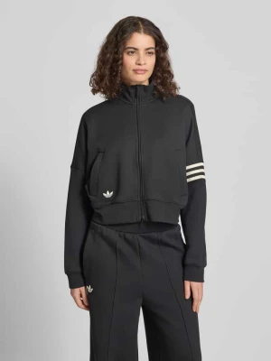 Bluza rozpinana o kroju regular fit z mieszanki bawełny adidas Originals