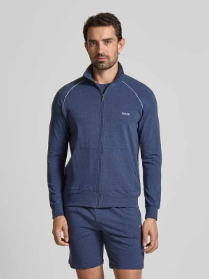 Bluza rozpinana o kroju regular fit z mieszanki bawełny Boss
