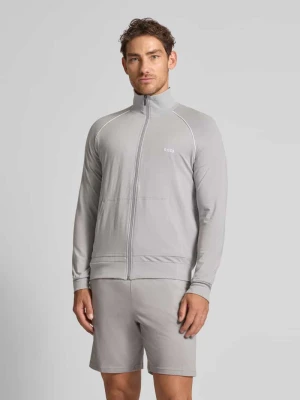 Bluza rozpinana o kroju regular fit z mieszanki bawełny Boss