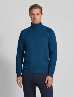 Bluza rozpinana o kroju regular fit z mieszanki bawełny Boss