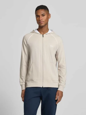 Bluza rozpinana o kroju regular fit z mieszanki bawełny Boss