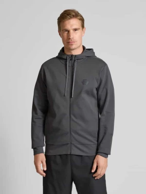 Bluza rozpinana o kroju regular fit z mieszanki bawełny BOSS Green