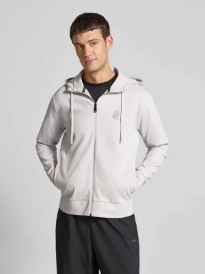 Bluza rozpinana o kroju regular fit z mieszanki bawełny BOSS Green