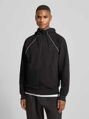 Bluza rozpinana o kroju regular fit z mieszanki bawełny BOSS Green