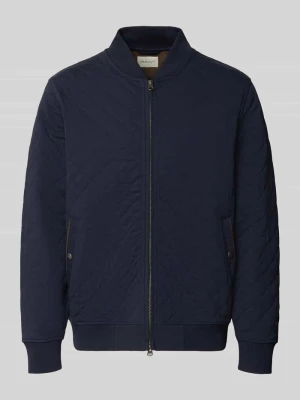 bluza rozpinana o kroju regular fit z mieszanki bawełny Gant Ciemnoniebieski