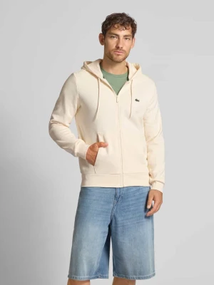 Bluza rozpinana o kroju regular fit z mieszanki bawełny Lacoste