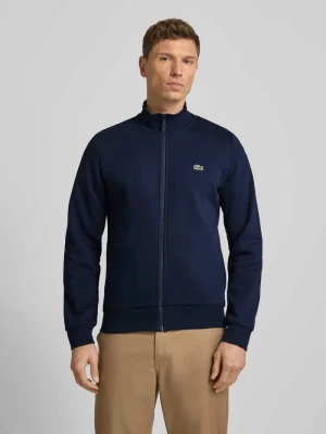 Bluza rozpinana o kroju regular fit z mieszanki bawełny Lacoste