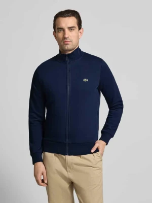 Bluza rozpinana o kroju regular fit z mieszanki bawełny Lacoste