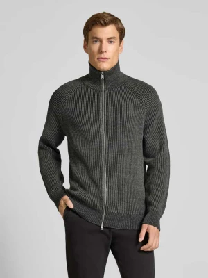 Bluza rozpinana o kroju regular fit z mieszanki bawełny Marc O'Polo
