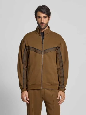 Bluza rozpinana o kroju regular fit z mieszanki bawełny model ‘DINGMOOR’ HUGO