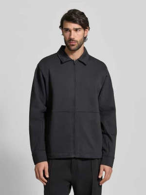 Bluza rozpinana o kroju regular fit z mieszanki bawełny model ‘PE_TWIST’ Boss Orange