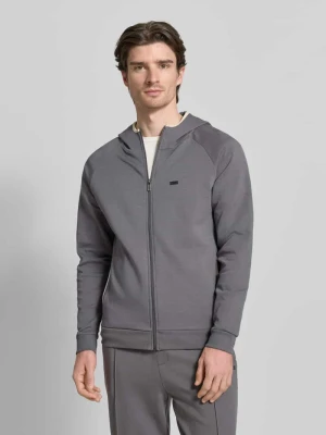 Bluza rozpinana o kroju regular fit z mieszanki bawełny model ‘SENSE’ Boss