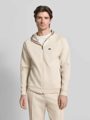 Bluza rozpinana o kroju regular fit z mieszanki bawełny model ‘SENSE’ Boss