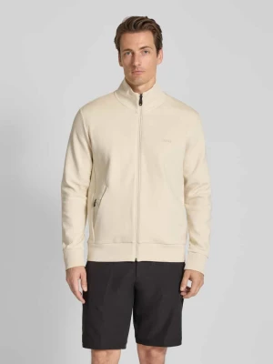 Bluza rozpinana o kroju regular fit z mieszanki bawełny model ‘SKAZ’ BOSS Green