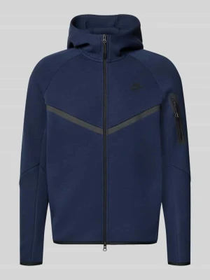 Bluza rozpinana o kroju regular fit z mieszanki bawełny Nike Ciemnoniebieski