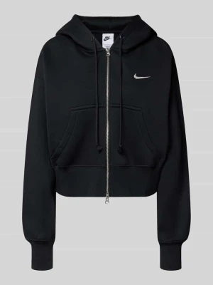 Bluza rozpinana o kroju regular fit z mieszanki bawełny Nike Jasnoniebieski