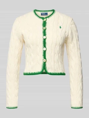 Bluza rozpinana o kroju regular fit z mieszanki bawełny Polo Ralph Lauren