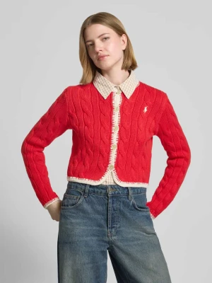 Bluza rozpinana o kroju regular fit z mieszanki bawełny Polo Ralph Lauren