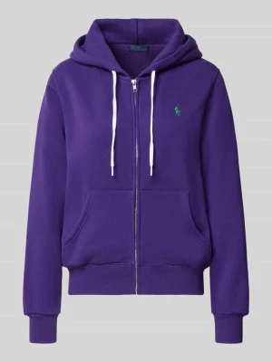 Bluza rozpinana o kroju regular fit z mieszanki bawełny Polo Ralph Lauren Jasnośliwkowy