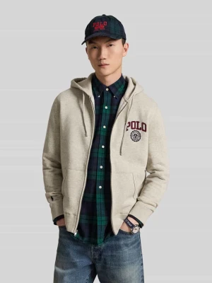 Bluza rozpinana o kroju regular fit z mieszanki bawełny Polo Ralph Lauren Jasnoszary