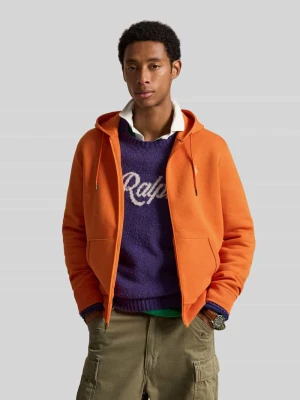 Bluza rozpinana o kroju regular fit z mieszanki bawełny Polo Ralph Lauren Pomarańczowy