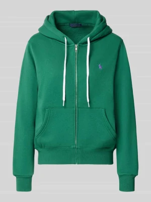 Bluza rozpinana o kroju regular fit z mieszanki bawełny Polo Ralph Lauren Zielony