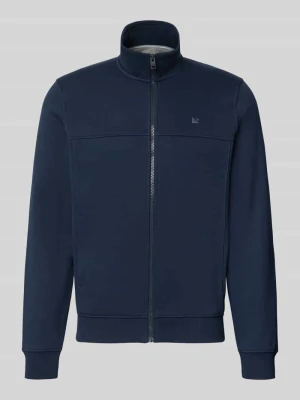 Bluza rozpinana o kroju regular fit z mieszanki bawełny s.Oliver Granatowy