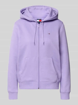 Bluza rozpinana o kroju regular fit z mieszanki bawełny Tommy Jeans