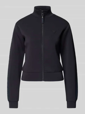 Bluza rozpinana o kroju regular fit z mieszanki wiskozy Guess Activewear