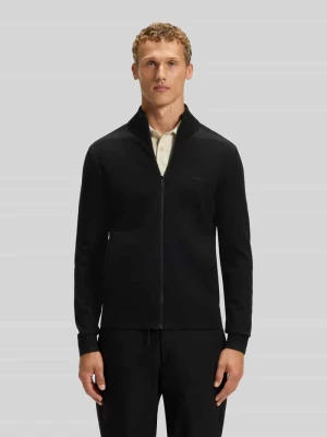 Bluza rozpinana o kroju regular fit z mieszanki wiskozy model ‘KN_LEAGUE FZ’ BOSS Green