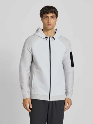 Bluza rozpinana o kroju regular fit z mieszanki wiskozy model ‘URBAN COMMUTER’ BOSS Green