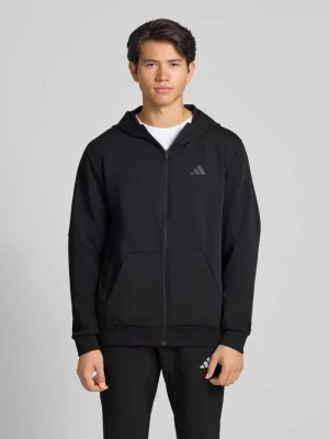 Bluza rozpinana o kroju regular fit z nadrukiem z logo model ‘Full’ adidas Training