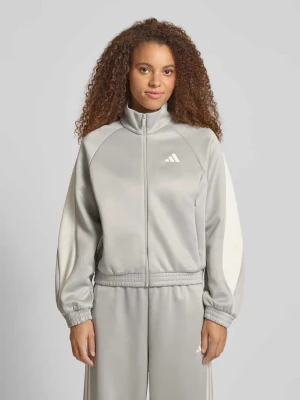 Bluza rozpinana o kroju regular fit z nadrukiem z logo model ‘Stadium’ adidas Sportswear