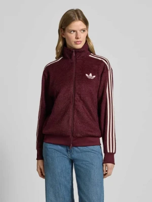 Bluza rozpinana o kroju regular fit z zamkiem błyskawicznym dwustronnym model ‘MOHAIR’ adidas Originals
