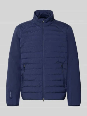 bluza rozpinana o kroju regular fit z pikowaniem Polo Ralph Lauren Ciemnoniebieski