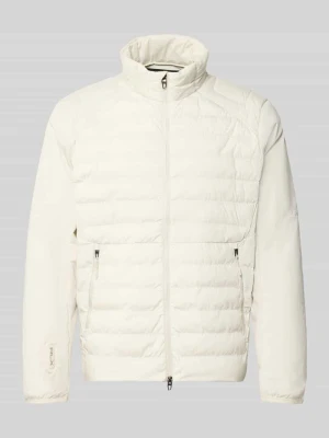 bluza rozpinana o kroju regular fit z pikowanymi detalami Polo Ralph Lauren Złamany biały