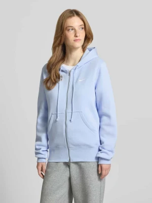 Bluza rozpinana o kroju regular fit z wyhaftowanym logo model „Phoenix” Nike
