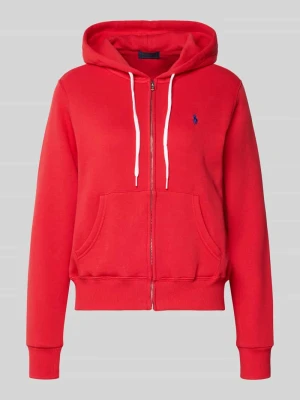 Bluza rozpinana o kroju regular fit z wyhaftowanym logo Polo Ralph Lauren