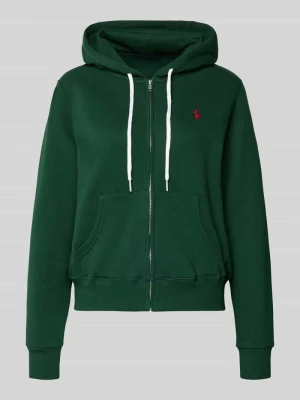 Bluza rozpinana o kroju regular fit z wyhaftowanym logo Polo Ralph Lauren