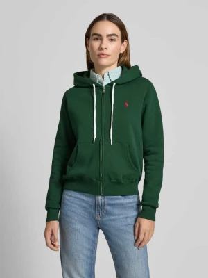 Bluza rozpinana o kroju regular fit z wyhaftowanym logo Polo Ralph Lauren