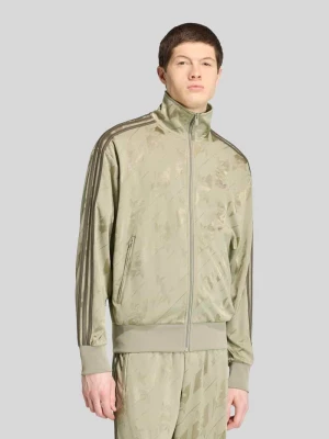 Bluza rozpinana o kroju regular fit z zamkiem błyskawicznym adidas Originals Khaki