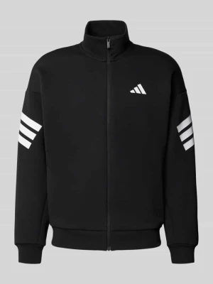 Bluza rozpinana o kroju regular fit ze stójką adidas Sportswear