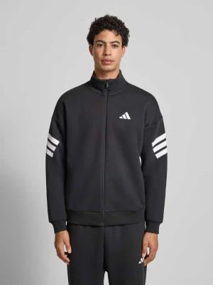 Bluza rozpinana o kroju regular fit ze stójką adidas Sportswear