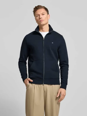Bluza rozpinana o kroju regular fit ze stójką Christian Berg Men
