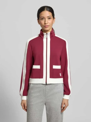 Bluza rozpinana o kroju regular fit ze stójką Marc Cain