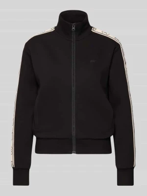 Bluza rozpinana o kroju regular fit ze stójką model ‘Britney’ Guess Activewear