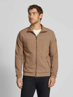 Bluza rozpinana o kroju regular fit ze stójką model ‘Dolan’ Fire + Ice