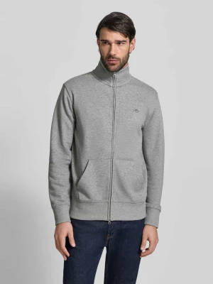Bluza rozpinana o kroju regular fit ze stójką model ‘Gield’ Gant