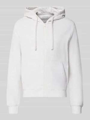 Bluza rozpinana o kroju relaxed fit z czystej bawełny s.Oliver Biały