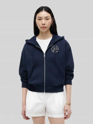 Bluza rozpinana o kroju relaxed fit z czystej bawełny Tommy Hilfiger